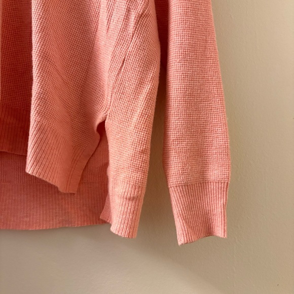 Dreamers by Debut Coral V-Neck Sweater Size M/L - Picture 6 of 12